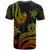 American Samoa T-Shirt - Polynesian Turtle With Pattern Reggae