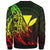 Kanaka Sweatshirt - Custom Personalised Polynesian Pattern Style Reggae Color - Polynesian Pride