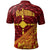 Rotuma Polo Shirt Tapa Patterns With Bamboo - Polynesian Pride