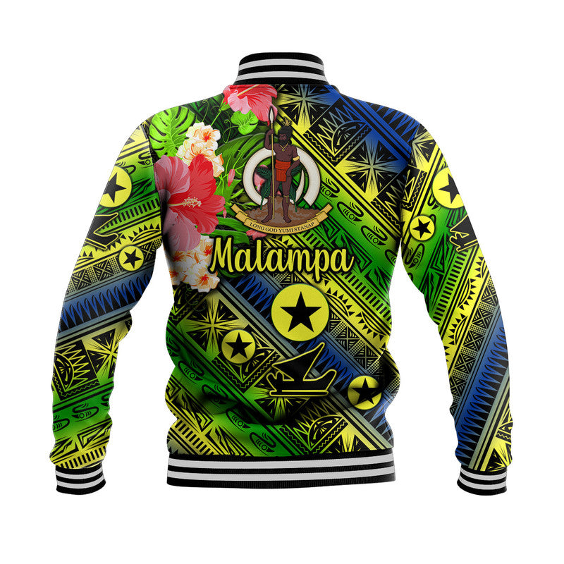Vanuatu Malampa Baseball Jacket Independence Be Proud LT8 - Polynesian Pride