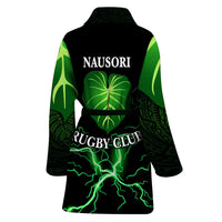 Fiji Nausori Rugby Bathrobe Simple Style LT8 - Polynesian Pride