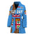 Fiji Day Bathrobe Independence Anniversary Simple Style LT8 One Size Blue - Polynesian Pride