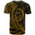 Federated States of Micronesia T Shirt Gold Custom Wings Style - Polynesian Pride