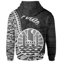 French Polynesia Hoodie Pirae Seal of French Polynesia Polynesian Patterns - Polynesian Pride