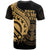 Northern Mariana Islands T Shirt Gold Color Polynesian Patterns Best CNMI Ever - Polynesian Pride