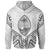 Guam Zip Hoodie Guam Seal Tribal Patterns - Polynesian Pride