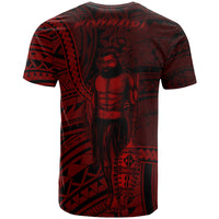 Pohnpei State T Shirt Seal Of Pohnpei State Polynesian Red Patterns - Polynesian Pride