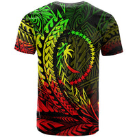 Chuuk State T Shirt Reggae Custom Wings Style - Polynesian Pride