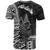 New Caledonia Islands T Shirt Llle des Pins Seal Of New Caledonia Islands Polynesian Patterns - Polynesian Pride