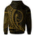 Chuuk State Hoodie Gold Wings Style - Polynesian Pride