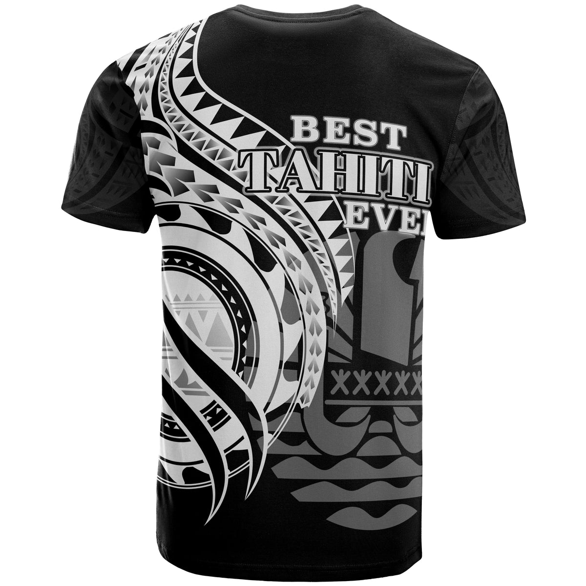 Tahiti T Shirt Polynesian Patterns Best Tahiti Ever - Polynesian Pride