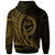 Federated States of Micronesia Zip Hoodie Gold Wings Style - Polynesian Pride
