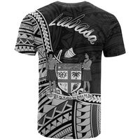 Fiji T Shirt Labasa Seal of Fiji Polynesian Patterns - Polynesian Pride