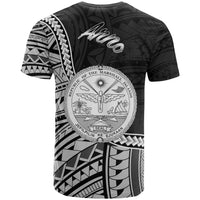 Marshall Islands T Shirt Arno Seal Of Marshall Polynesian Patterns - Polynesian Pride