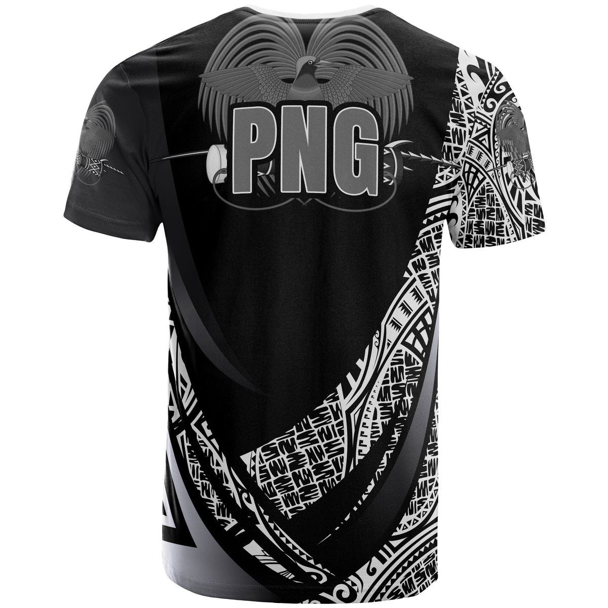 Papua New Guinea T Shirt Polynesian Patterns Sport Style - Polynesian Pride