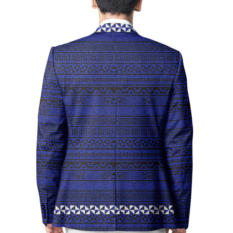 Tonga Hango Institute of Agriculture Blazer Simple Style - Blue LT8 - Polynesian Pride