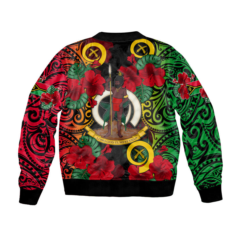 Vanuatu Yumi 42 Bomber Jacket LT6 - Polynesian Pride