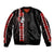 Hawaii - Kahuku High Mix Kakau Bombers Jacket LT6 Unisex Red - Polynesian Pride