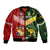 Mate Ma'a Tonga Ngatu And Australia Kangaroos Aboriginal Bomber Jacket Rugby Together LT8 Unisex - Polynesian Pride