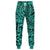 Polynesian Hawaiian Style Tribal Tattoo Turquoise Joggers Unisex Turquoise - Polynesian Pride