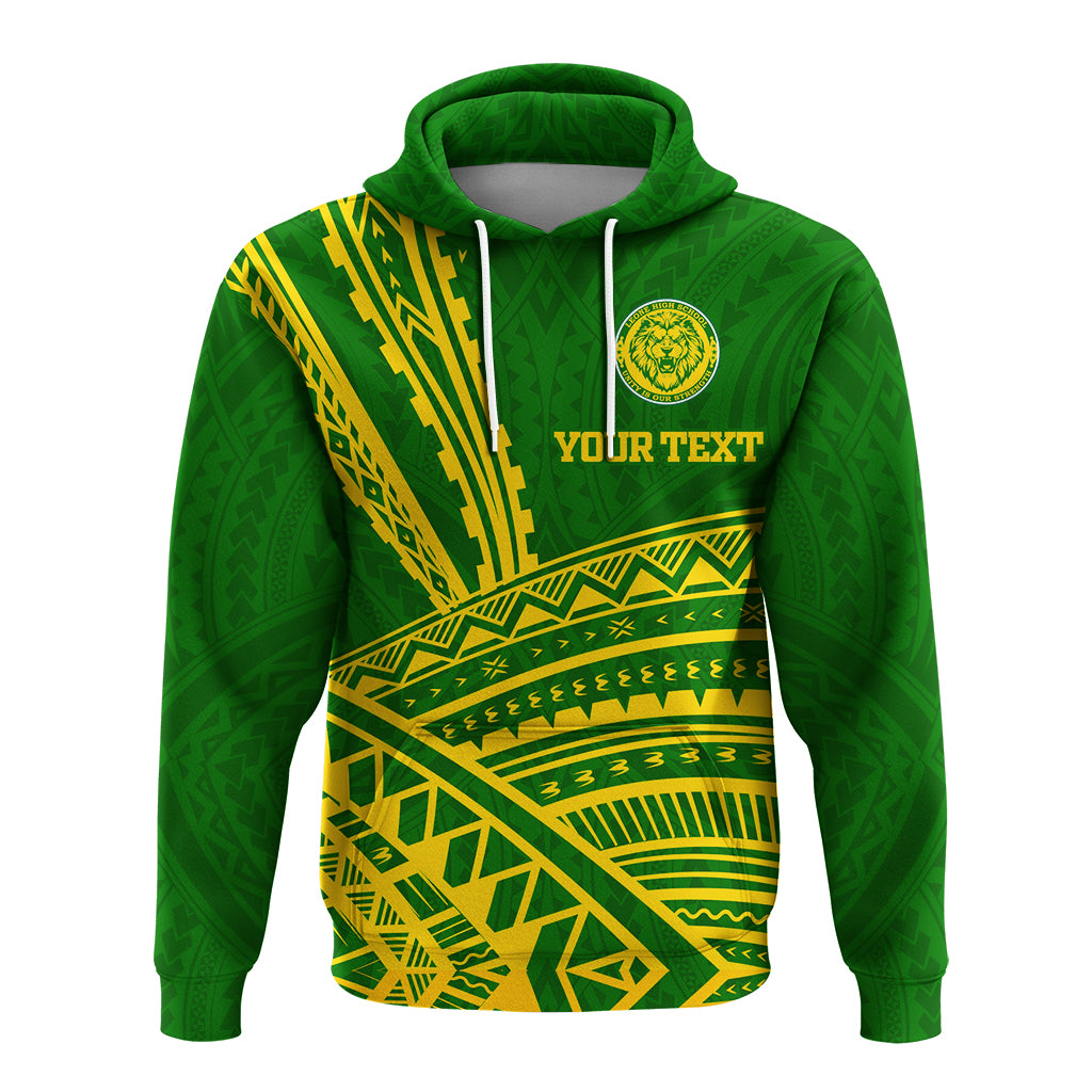 Custom Leone High School Pride Hoodie LT12 - Polynesian Pride