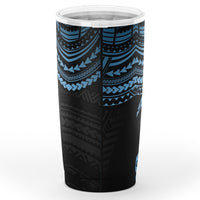 Fiji Polynesian Tumbler - Blue - Polynesian Turtle - Polynesian Pride