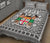 Fiji Quilt Bed Set Pattern - Fijian Tapa Pattern Grey LT13 - Polynesian Pride