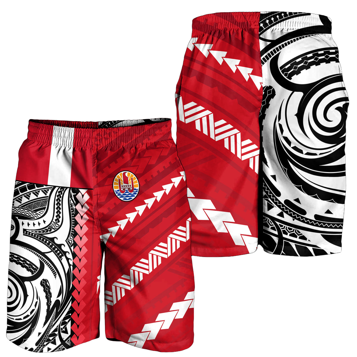 Tahiti Unique Men Short Polynesia Pattern LT13 - Polynesian Pride