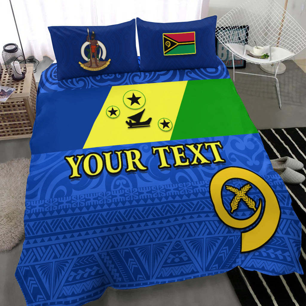 (Custom Personalised) Malampa Province Bedding Set Vanuatu Proud LT13 - Polynesian Pride