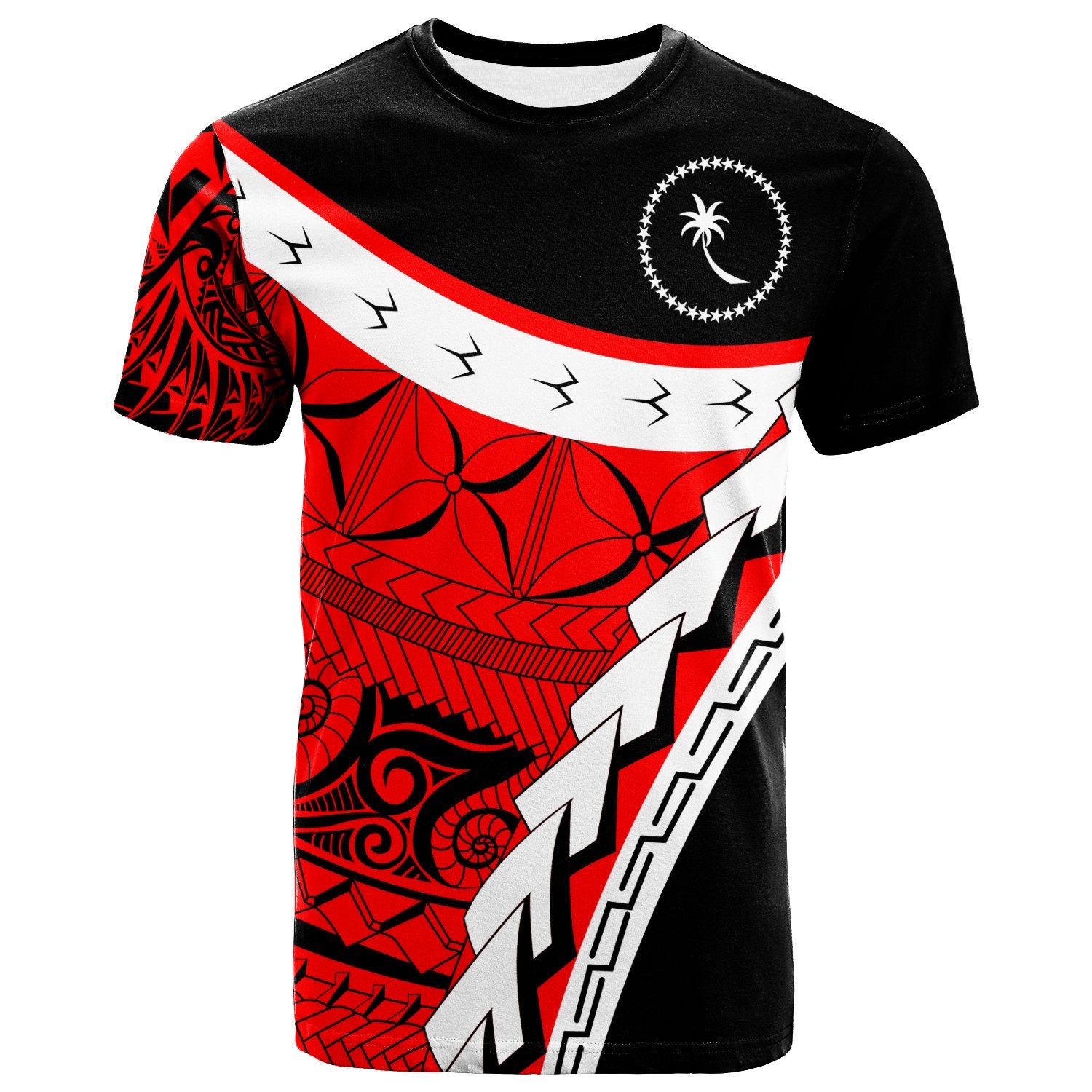 Chuuk Custom T Shirt Proud of Chuuk Unisex Red - Polynesian Pride