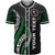 Chuuk Polynesian Custom Personalised Baseball Shirt - Chuuk Strong Fire Pattern Unisex Black - Polynesian Pride