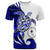 Chuuk Custom T Shirt Mega Turtle Unisex Blue - Polynesian Pride