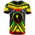Chuuk T Shirt Tooth Shaped Necklace Texture Reggae - Polynesian Pride