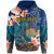 CMNI Polynesian Hoodie Northern Mariana Islands Custom Polynesian Vibes Unisex Blue - Polynesian Pride