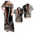 Custom Bula Fiji Matching Hawaiian Shirt and Dress Masi Tapa Patterns Style LT6 Art - Polynesian Pride