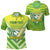 Custom Cook Islands Rugby Polo Shirt Creative Style Unisex Green - Polynesian Pride
