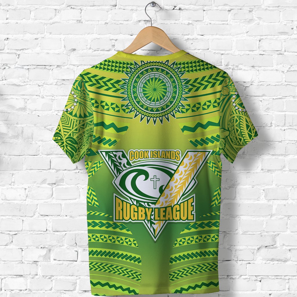 Cook Islands Rugby T Shirt Creative Style - Polynesian Pride