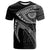 Cook Islands T Shirt Fish Hook Unisex Black - Polynesian Pride