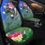 (Custom Personalised) South Sea Islanders Kanakas Hibiscus Polynesia Car Seat Covers - LT2 One Size BLUE - Polynesian Pride