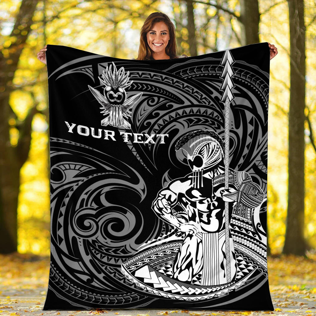 (Custom Personalised) Hawaii Ikaika Warrior Blanket - LT2 - Polynesian Pride