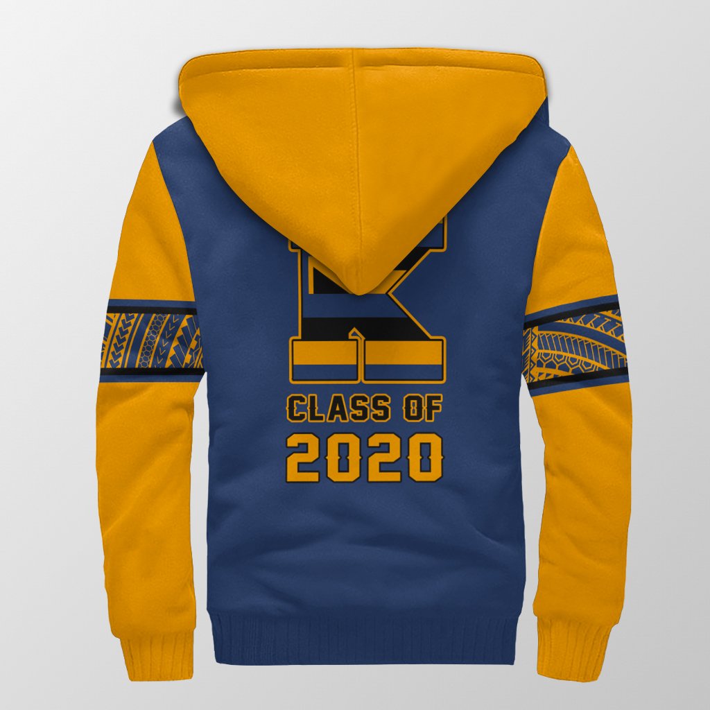 (Personalised) Hawaii - Kalaheo High Custom Your Class Sherpa Hoodie AH - Polynesian Pride