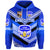 Custom Papua New Guinea Kimbe Cutters Hoodie Rugby Blue, Custom Text and Number LT8 - Polynesian Pride