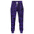 Polynesian Hawaiian Style Tribal Tattoo Violet Joggers Unisex Violet - Polynesian Pride