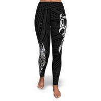 Polynesian Legging - Polynesian Tattoo Design Legging NN0 - Polynesian Pride