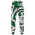 Polynesian Maori Ethnic Ornament Green Joggers - Polynesian Pride
