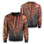 Hawaii Sweatshirt - Football Jersey Style - Grey And Red - AH Unisex Gray - Polynesian Pride