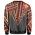 Hawaii Sweatshirt - Football Jersey Style - Grey And Red - AH - Polynesian Pride