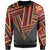 Hawaii Sweatshirt - Football Jersey Style - Grey And Red - AH - Polynesian Pride