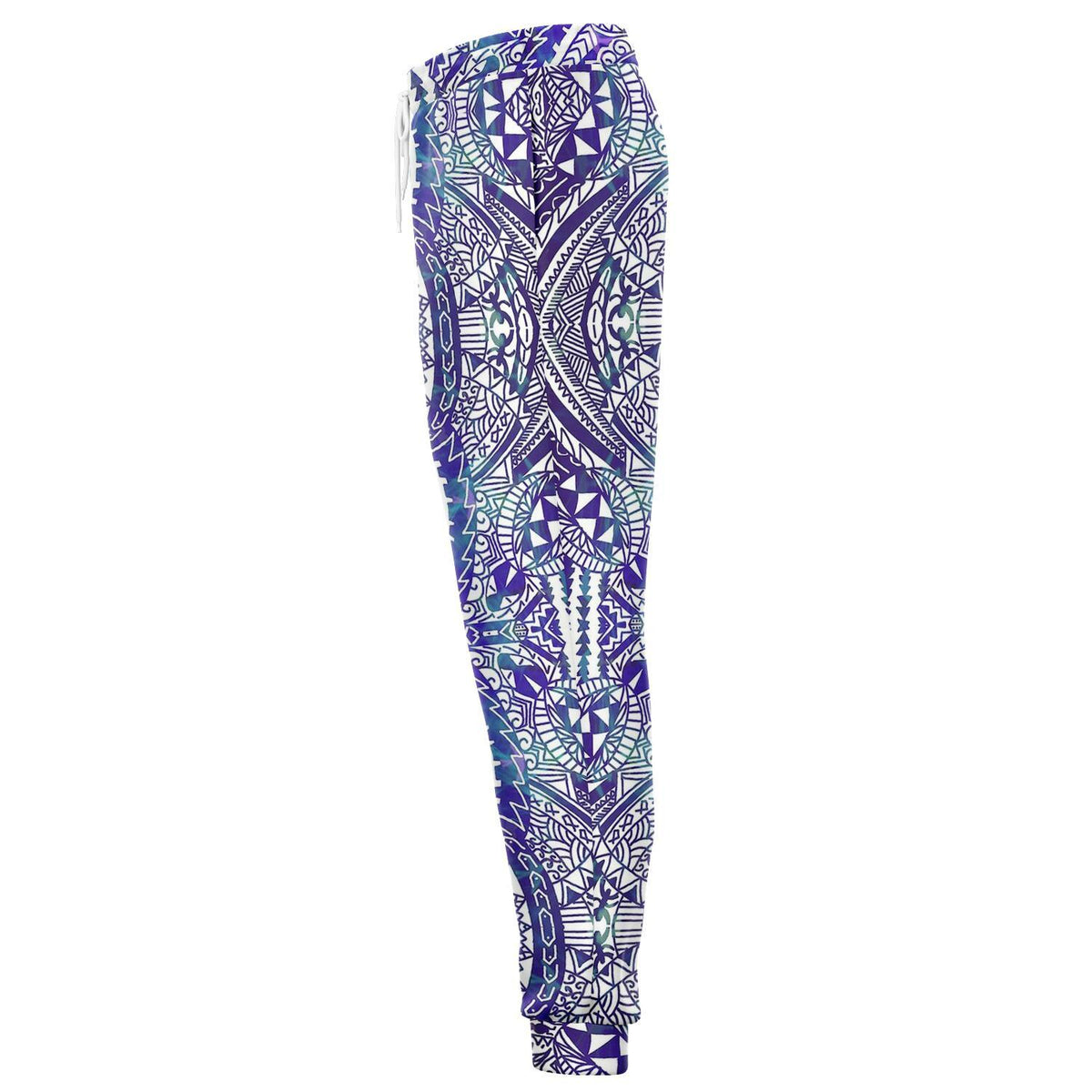 Polynesian Symmetry Gardient Violet Joggers - Polynesian Pride