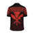 Hawaii Polynesian Limited Hawaiian Shirt - Tab Style Red - AH - Polynesian Pride